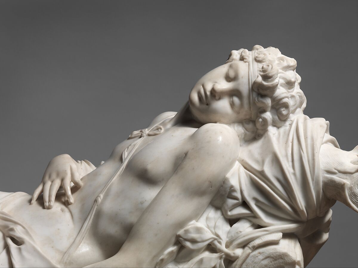 Adonis, Antonio Corradini (Italian, Venice 1688–1752), Carrara marble, Italian, Venice