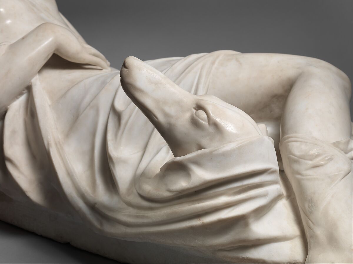 Adonis, Antonio Corradini (Italian, Venice 1688–1752), Carrara marble, Italian, Venice