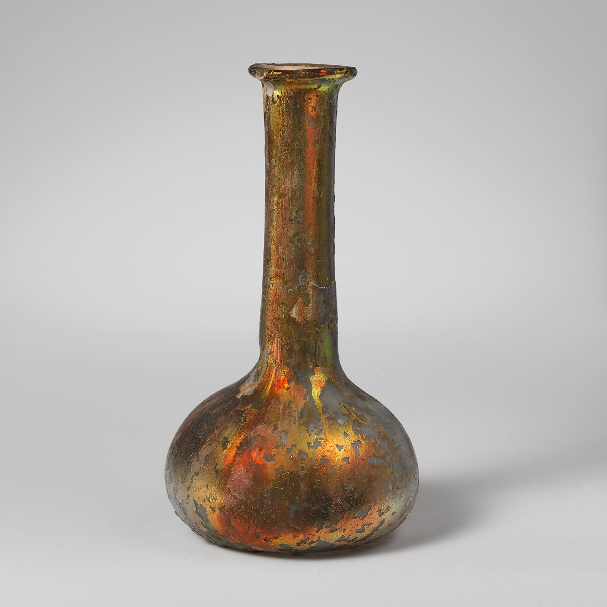 Glass perfume bottle, Glass, Roman 