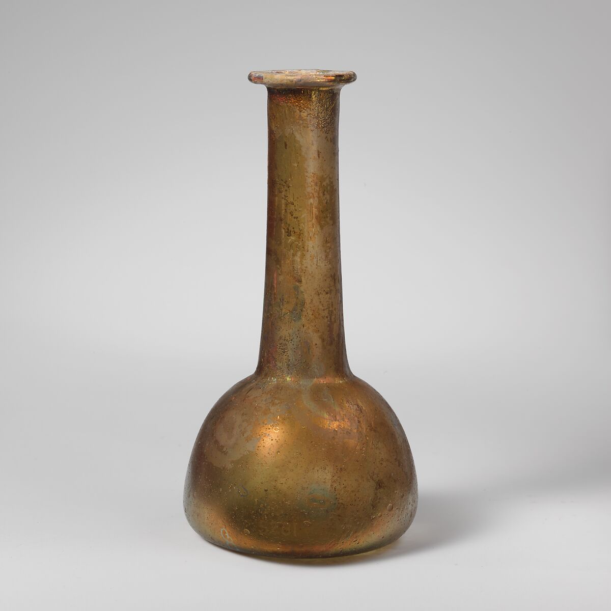 Glass perfume bottle, Glass, Roman 