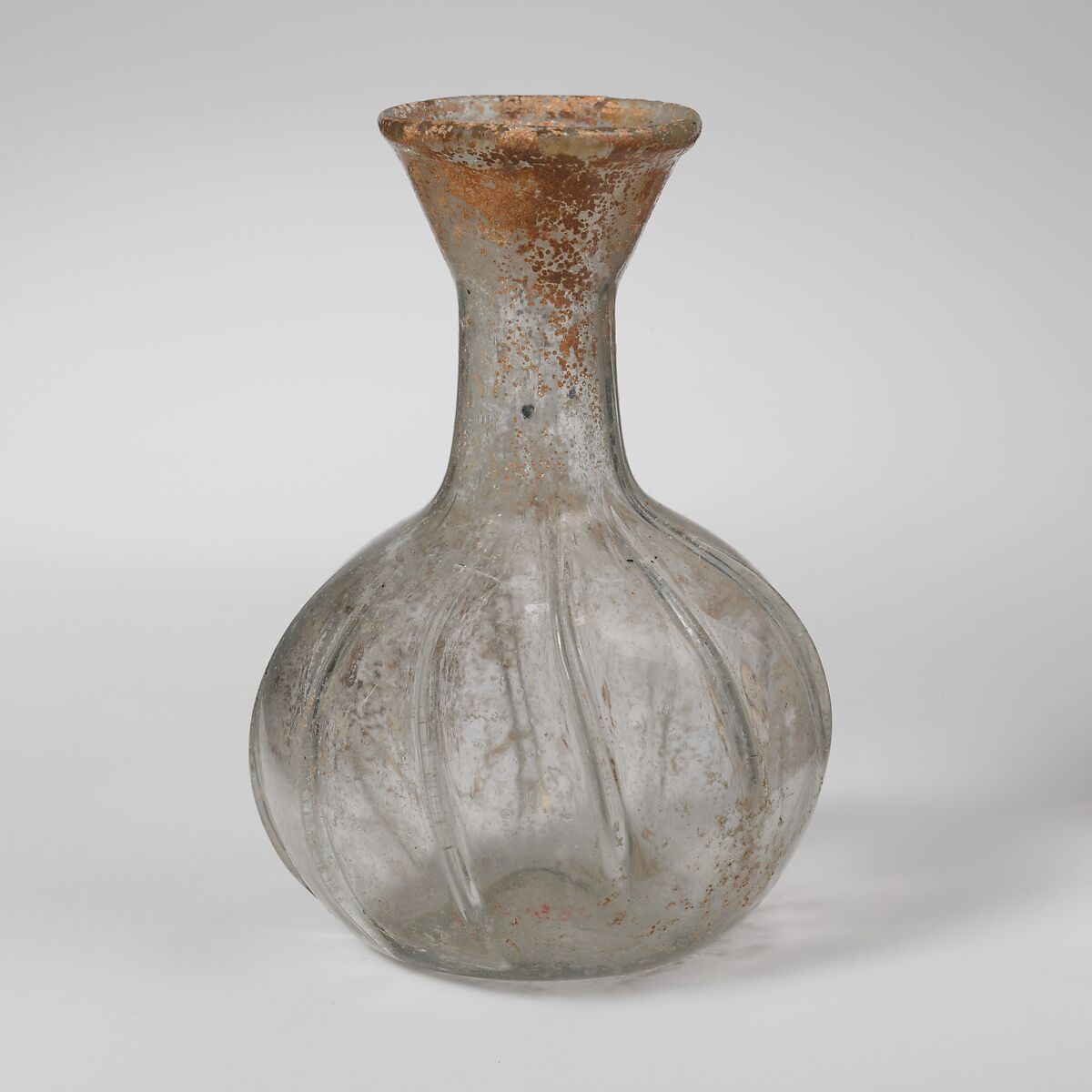 Glass flask, Glass, Roman 