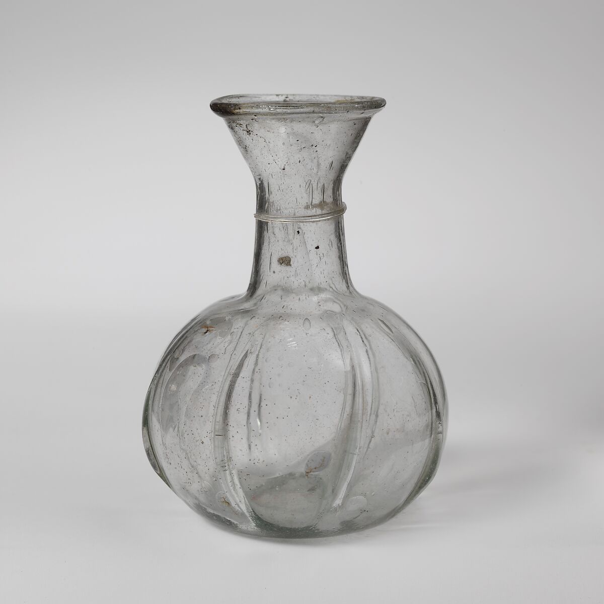 Glass flask, Glass, Roman 