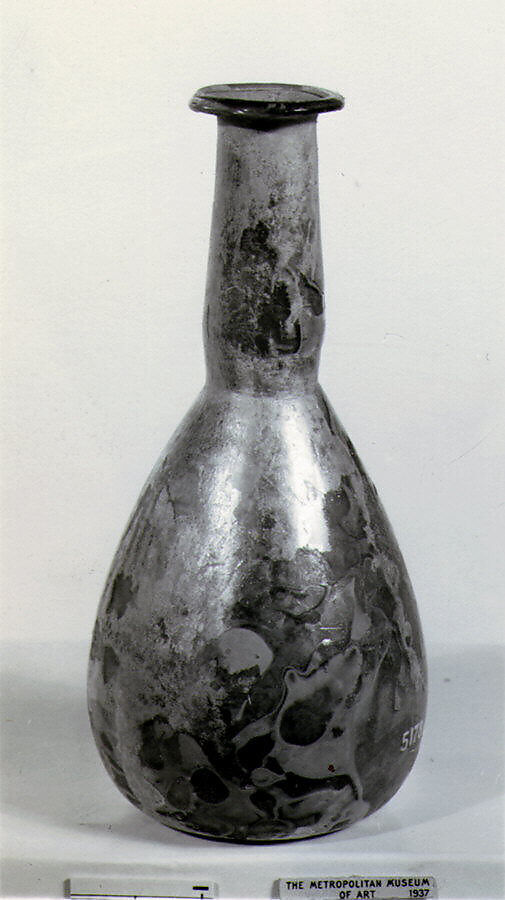 Glass perfume bottle, Glass, Roman