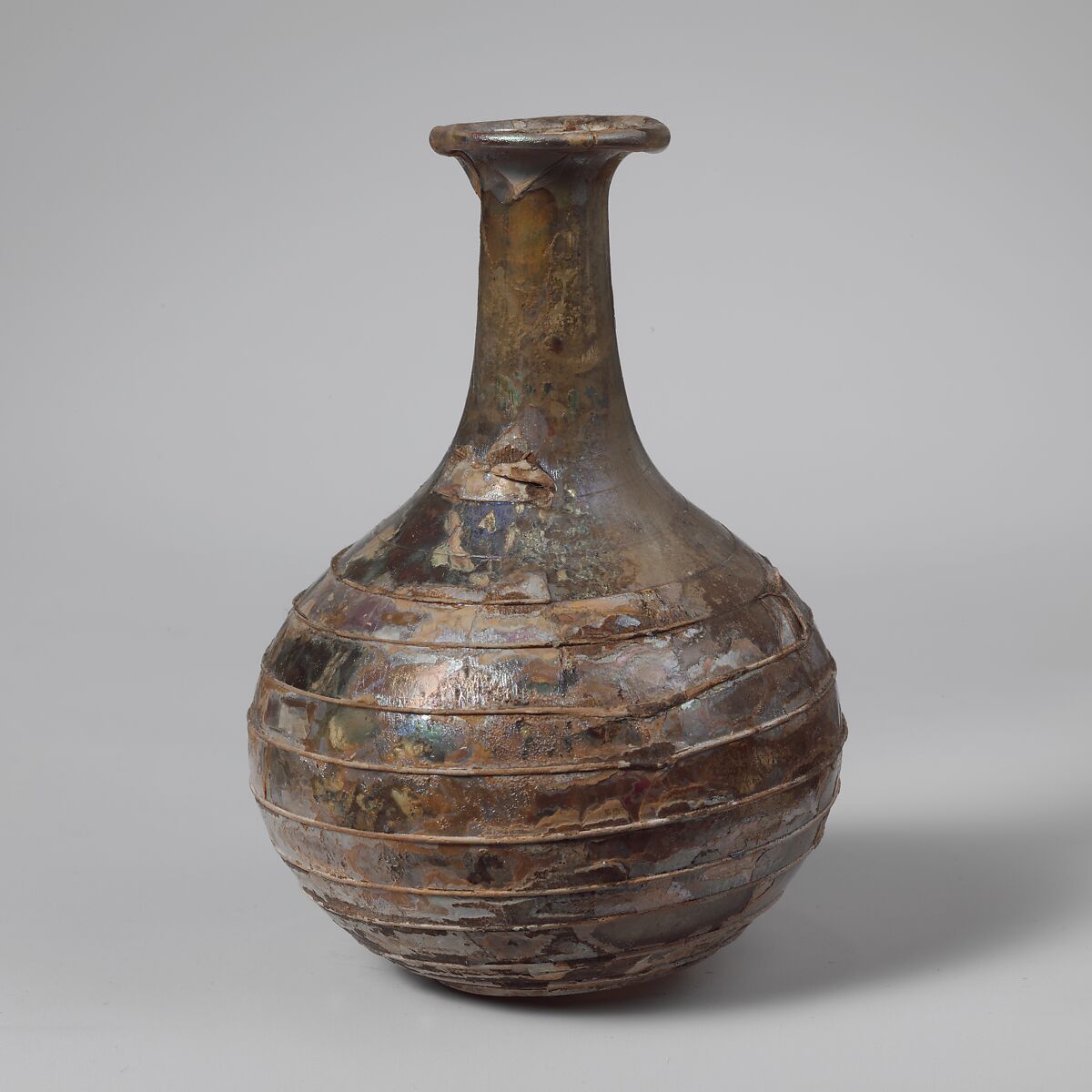 Glass perfume bottle, Glass, Roman 