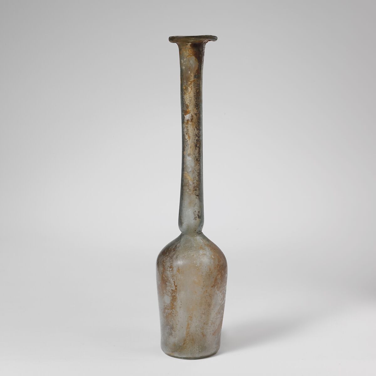 Glass perfume bottle, Glass, Roman 