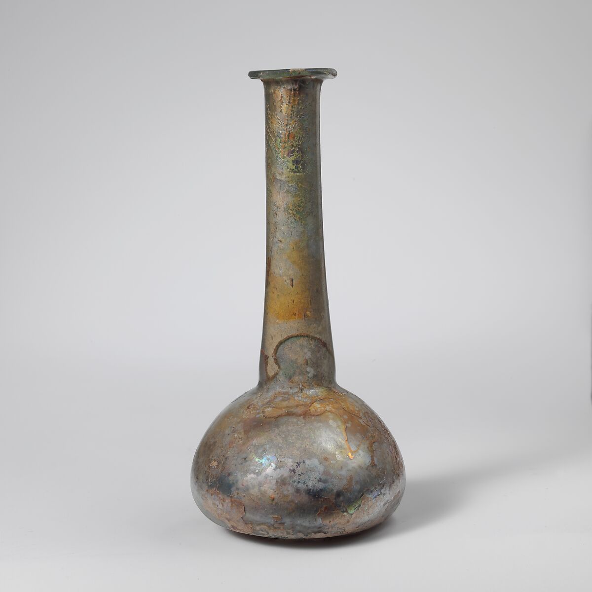 Glass perfume bottle, Glass, Roman 