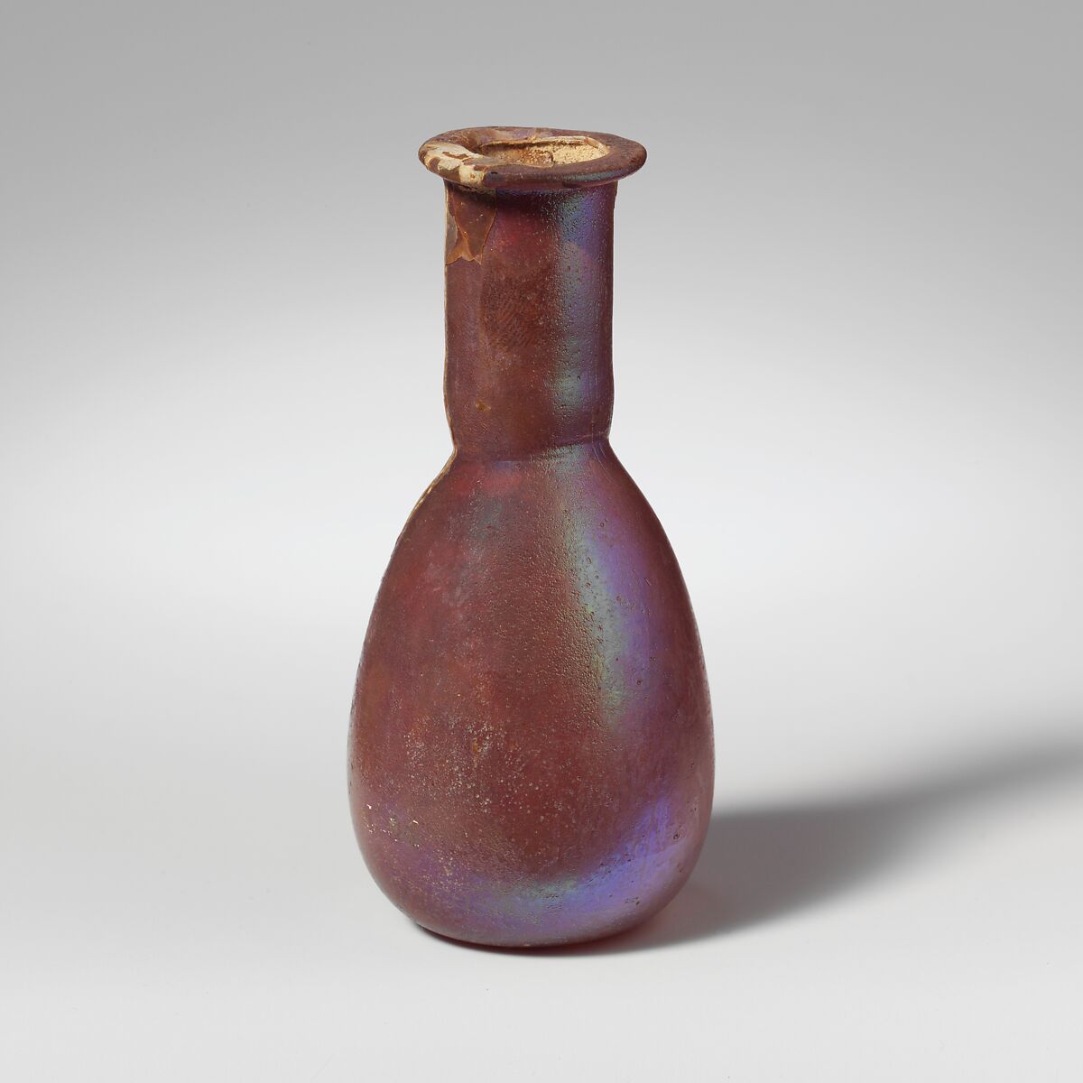 Glass perfume bottle, Glass, Roman 