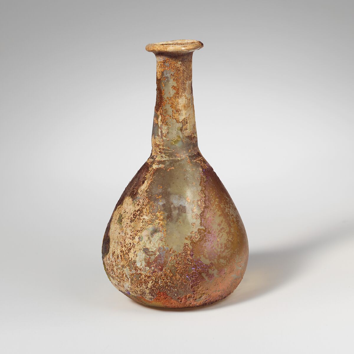 Glass perfume bottle, Glass, Roman 