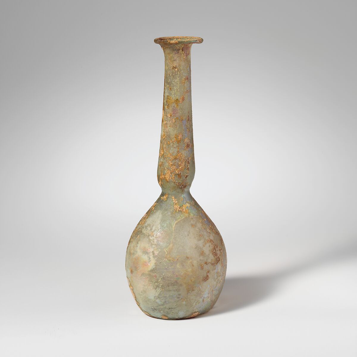 Glass perfume bottle, Glass, Roman 