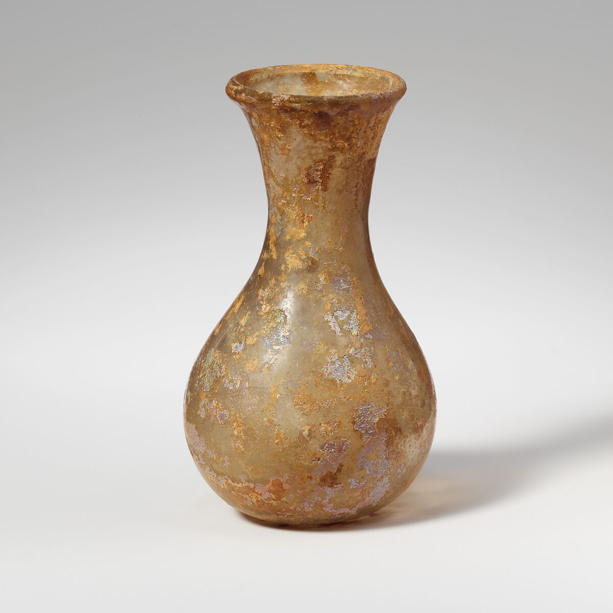Glass flask | Roman | Late Imperial | The Metropolitan Museum of Art