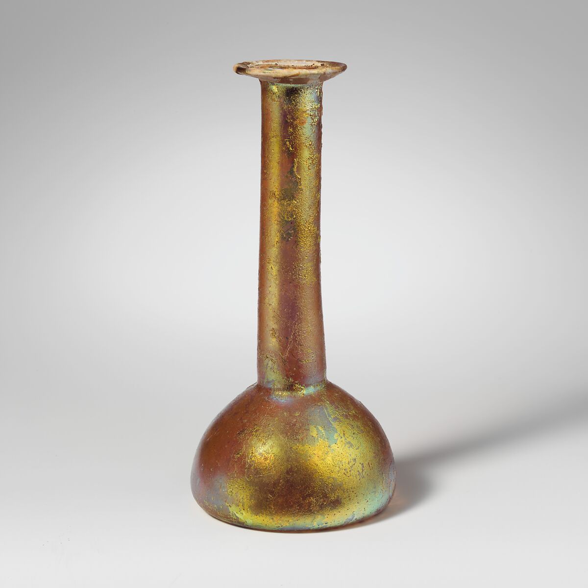 Glass perfume bottle, Glass, Roman 