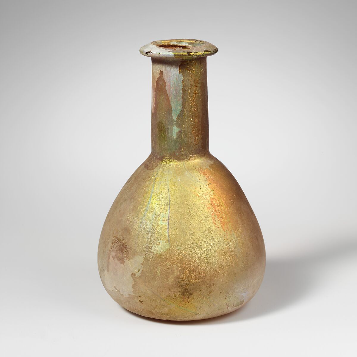 Glass perfume bottle, Glass, Roman 
