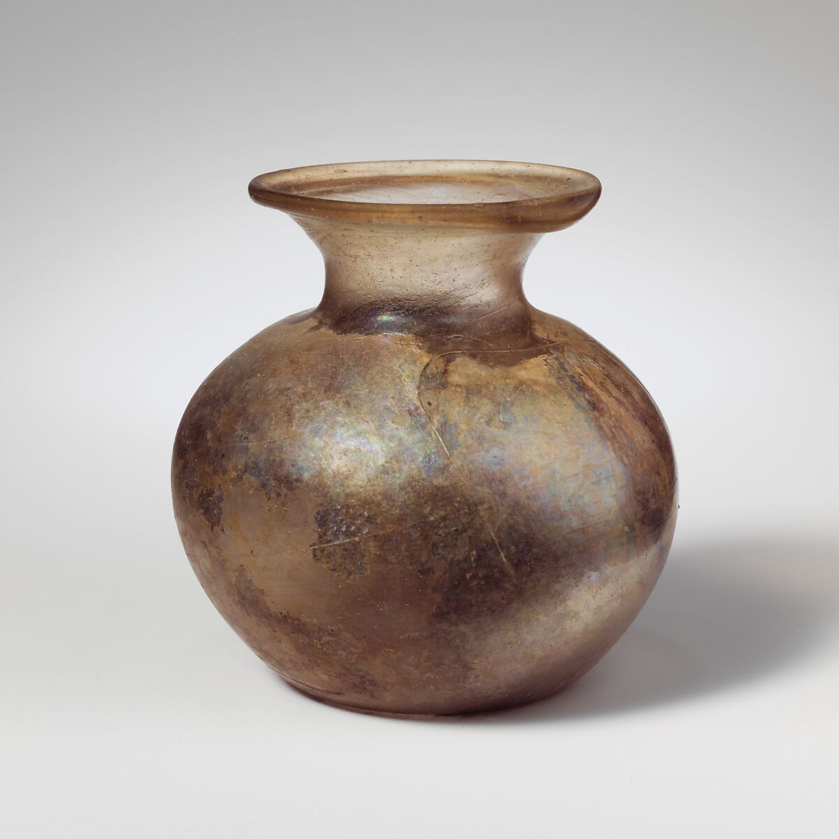 Glass jar, Glass, Roman 