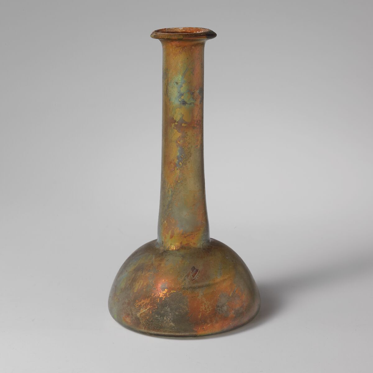 Glass perfume bottle, Glass, Roman 