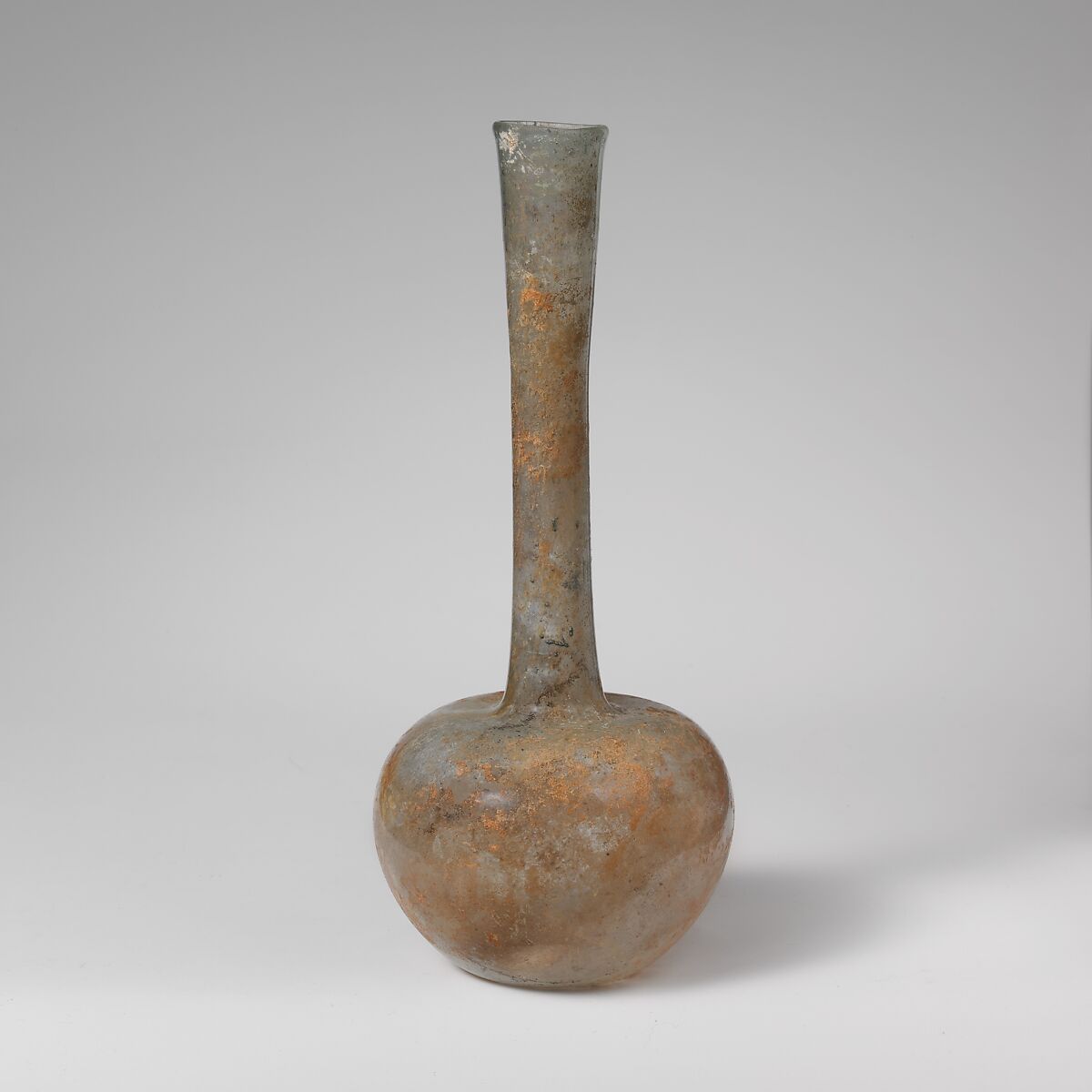 Glass flask, Glass, Roman 