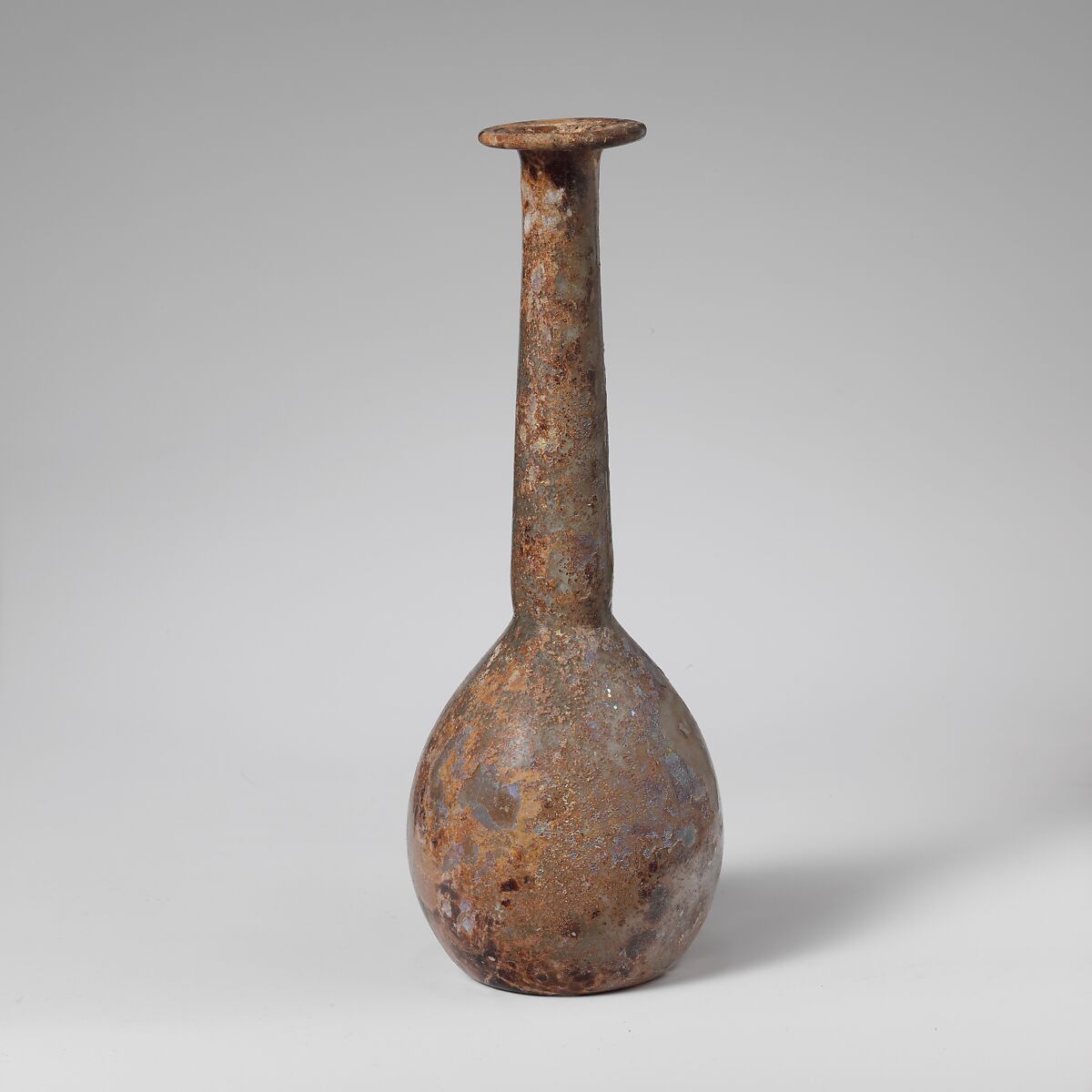 Glass perfume bottle, Glass, Roman 
