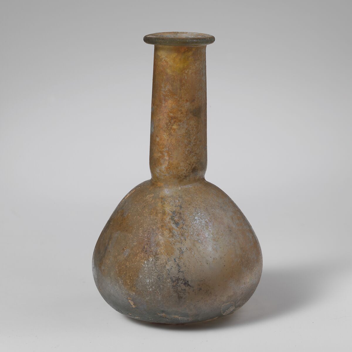 Glass perfume bottle, Glass, Roman 