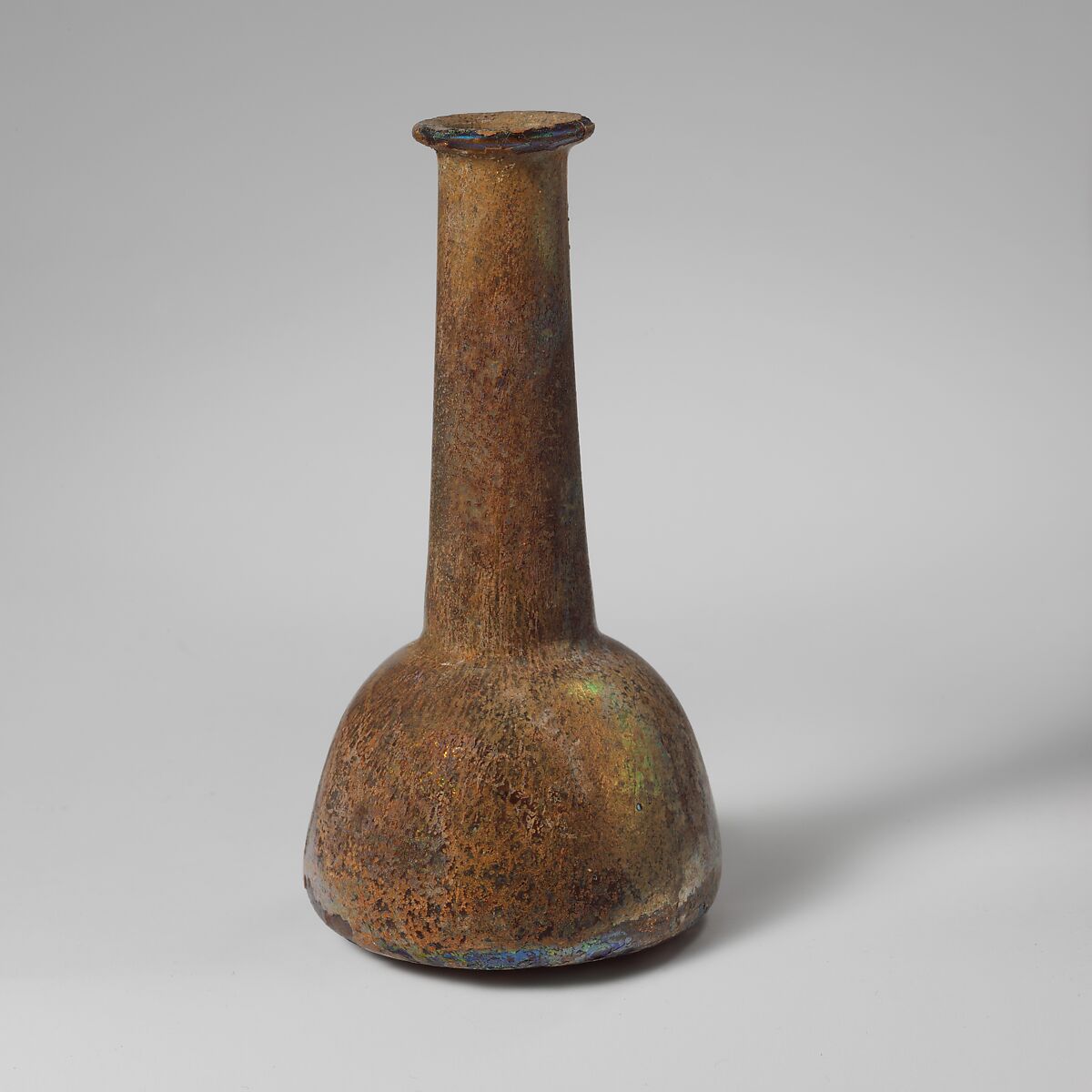 Glass perfume bottle, Glass, Roman 