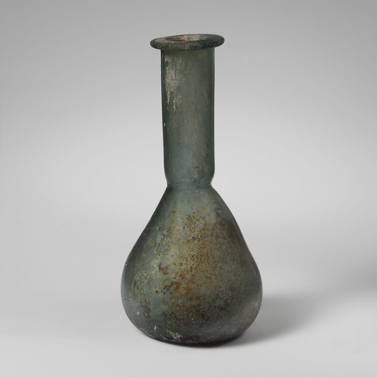 Glass perfume bottle, Glass, Roman 