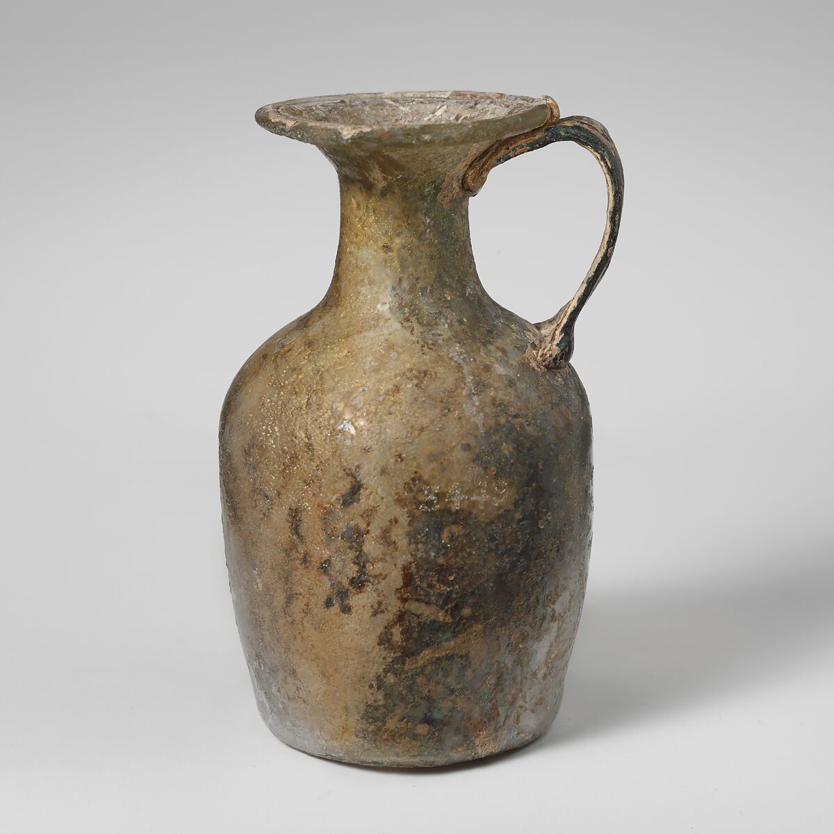 Glass jug, Glass, Roman 