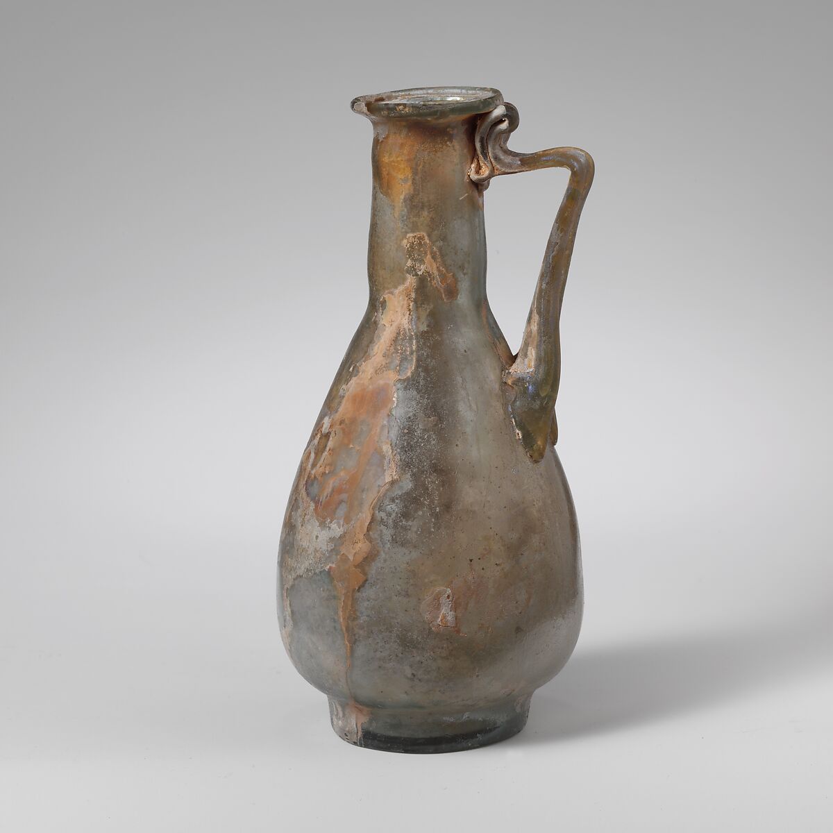 Glass jug, Glass, Roman 