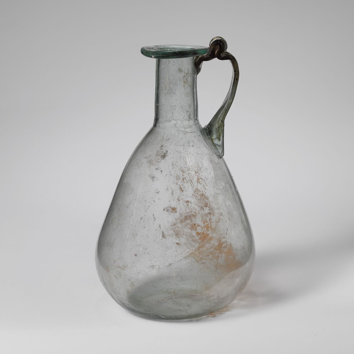 Glass jug, Glass, Roman, Cypriot 