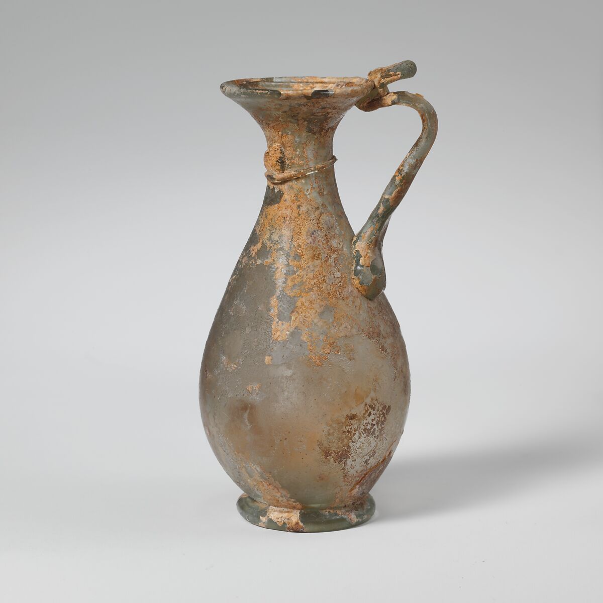 Glass jug, Glass, Roman 