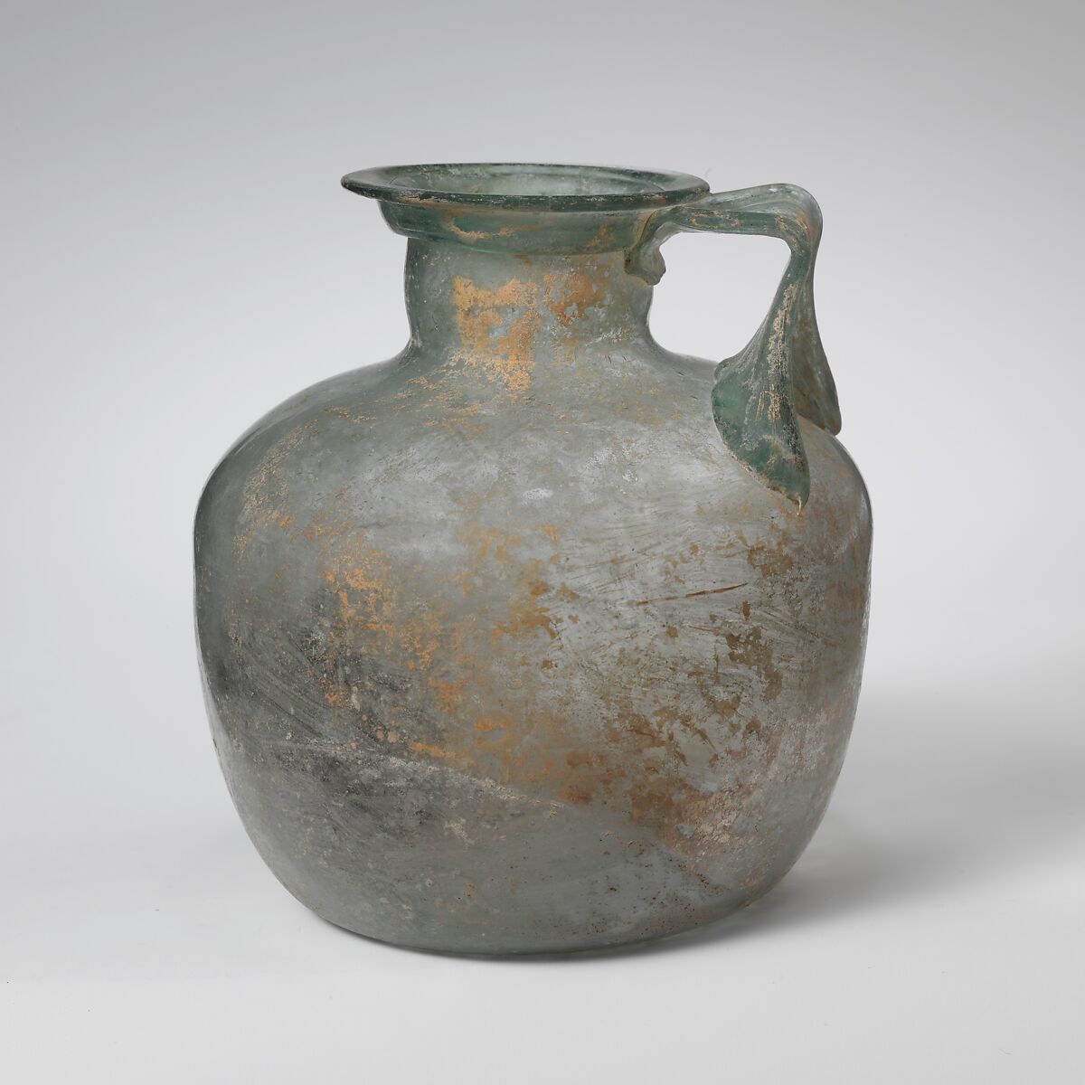 Glass jug, Glass, Roman 