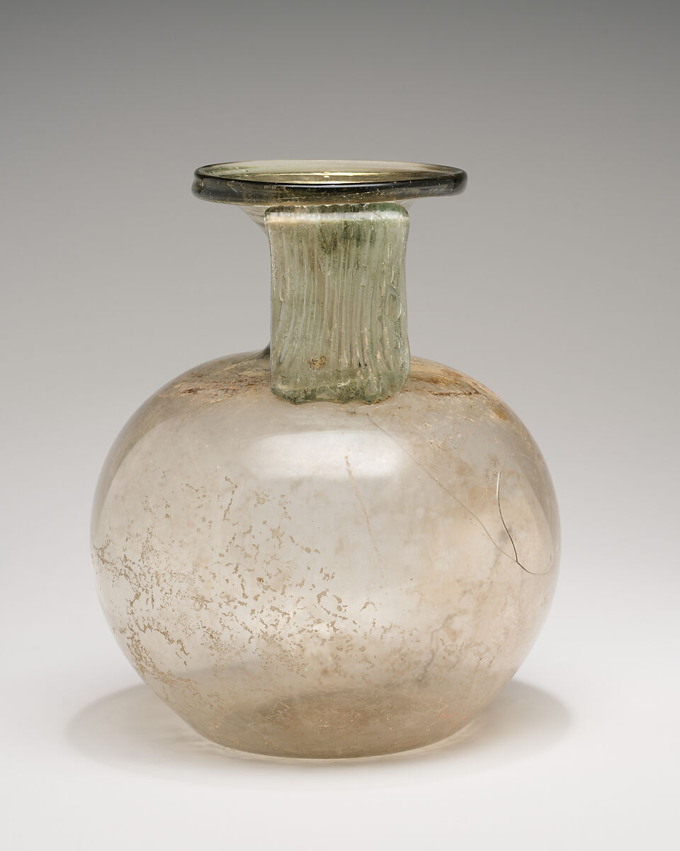 Glass jug, Glass, Roman