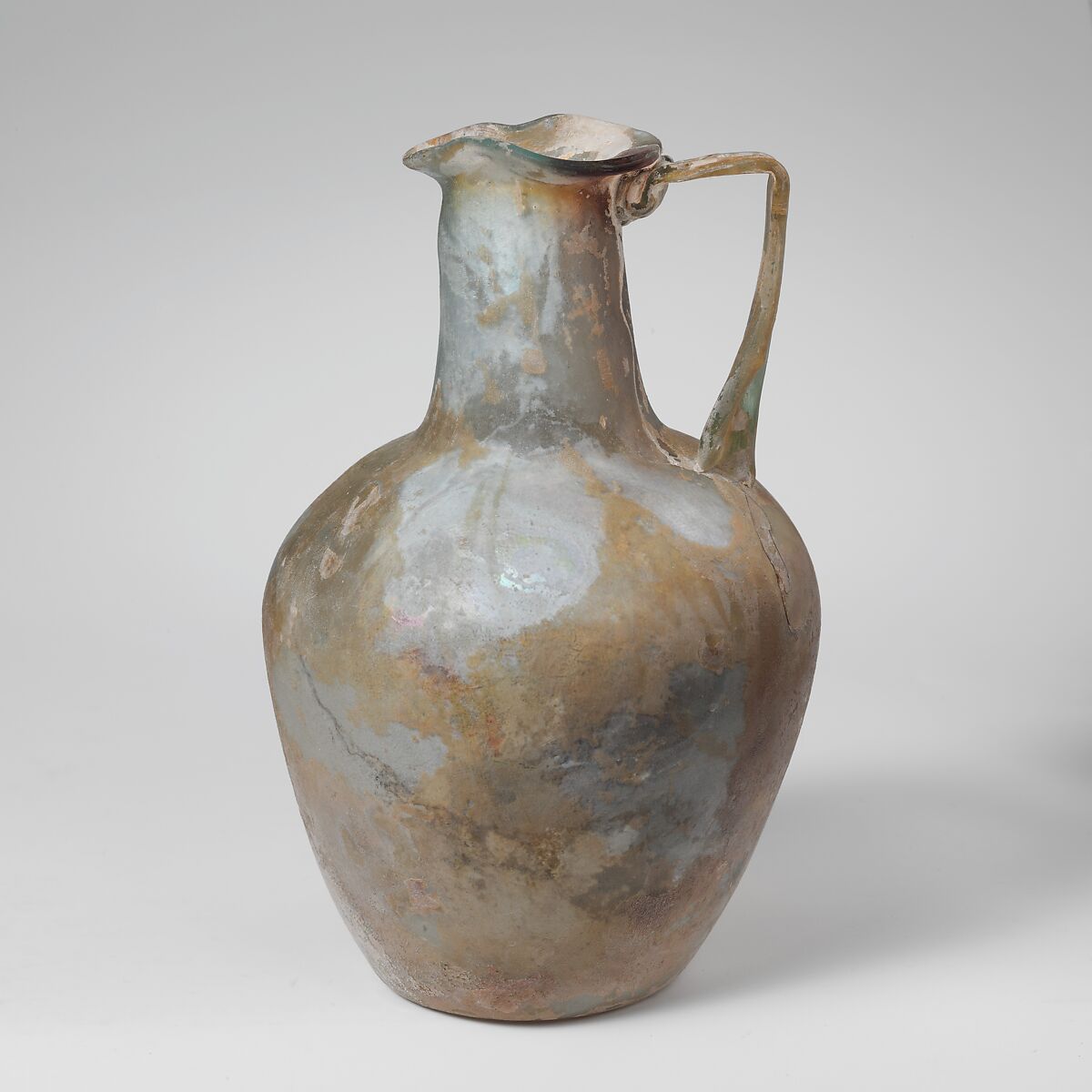 Glass jug, Glass, Roman 