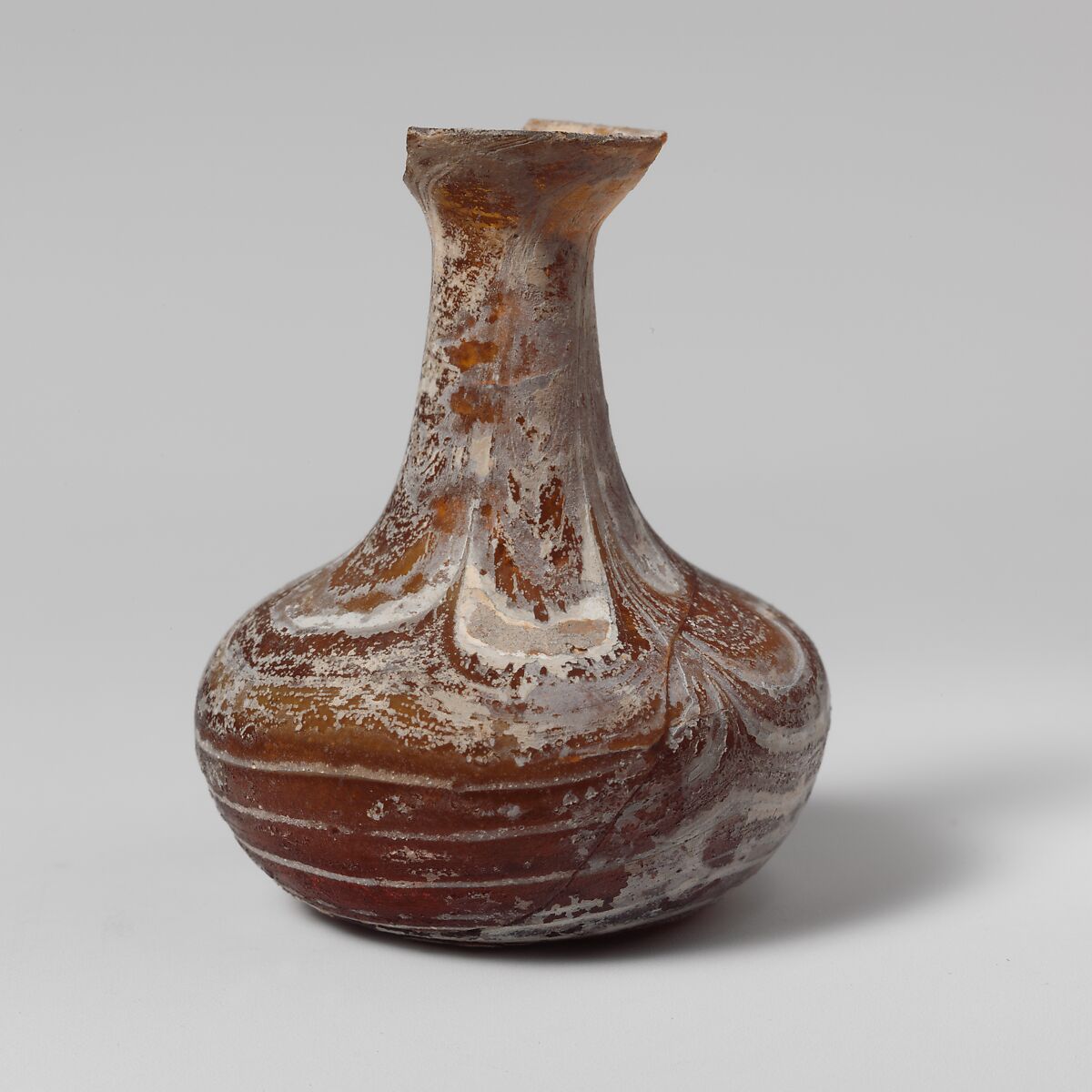 Glass perfume bottle, Glass, Roman 