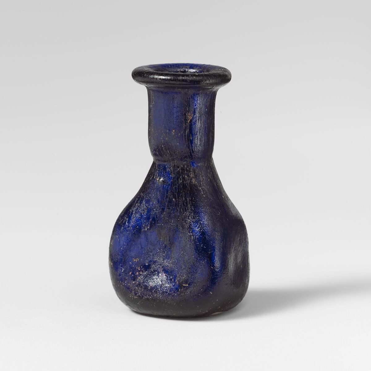 Glass perfume bottle, Glass, Roman 