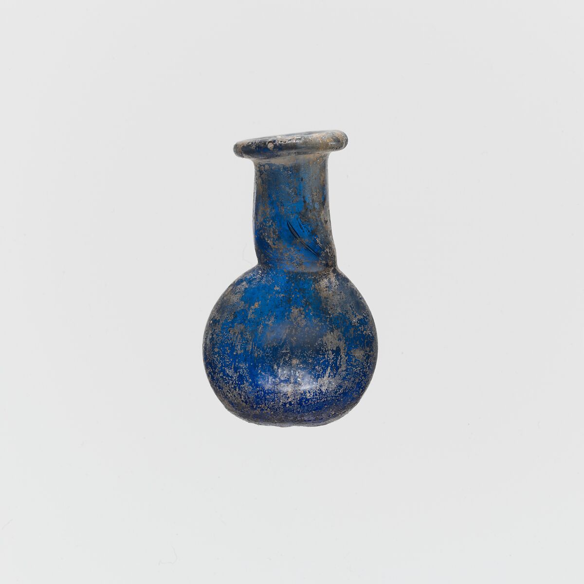 Glass perfume bottle, Glass, Roman 