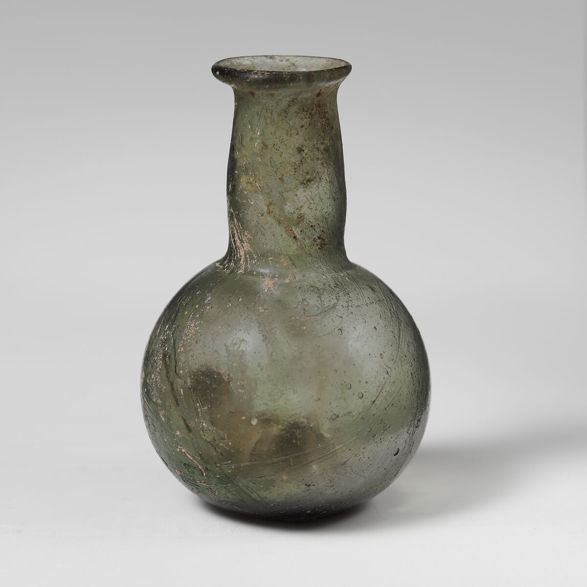 Glass perfume bottle, Glass, Roman 