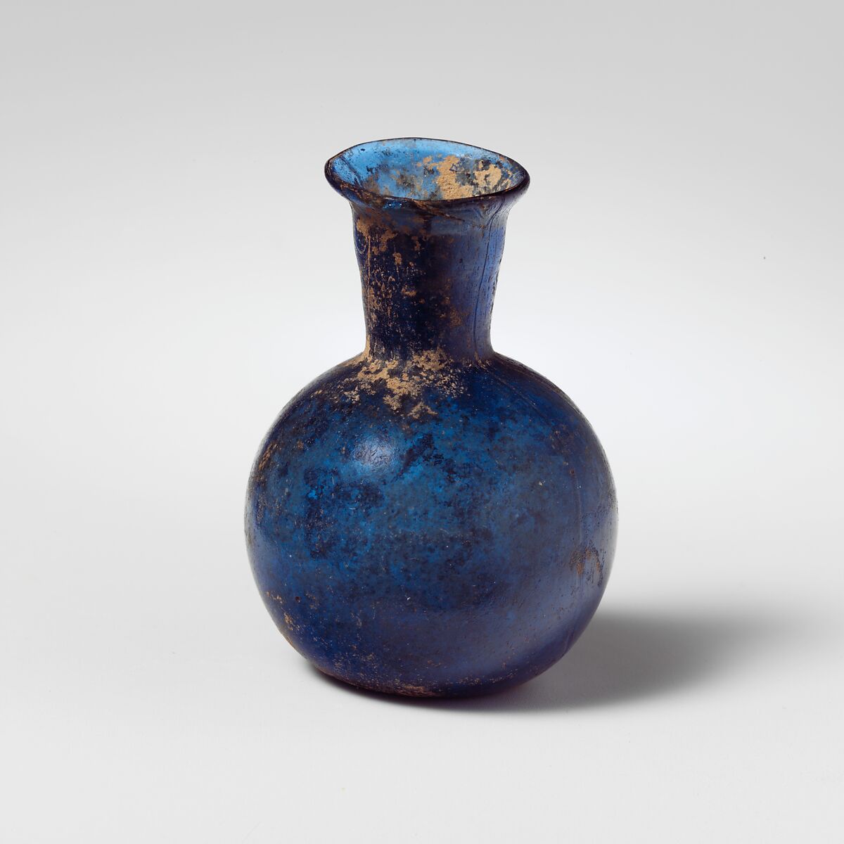 Glass perfume bottle, Glass, Roman 