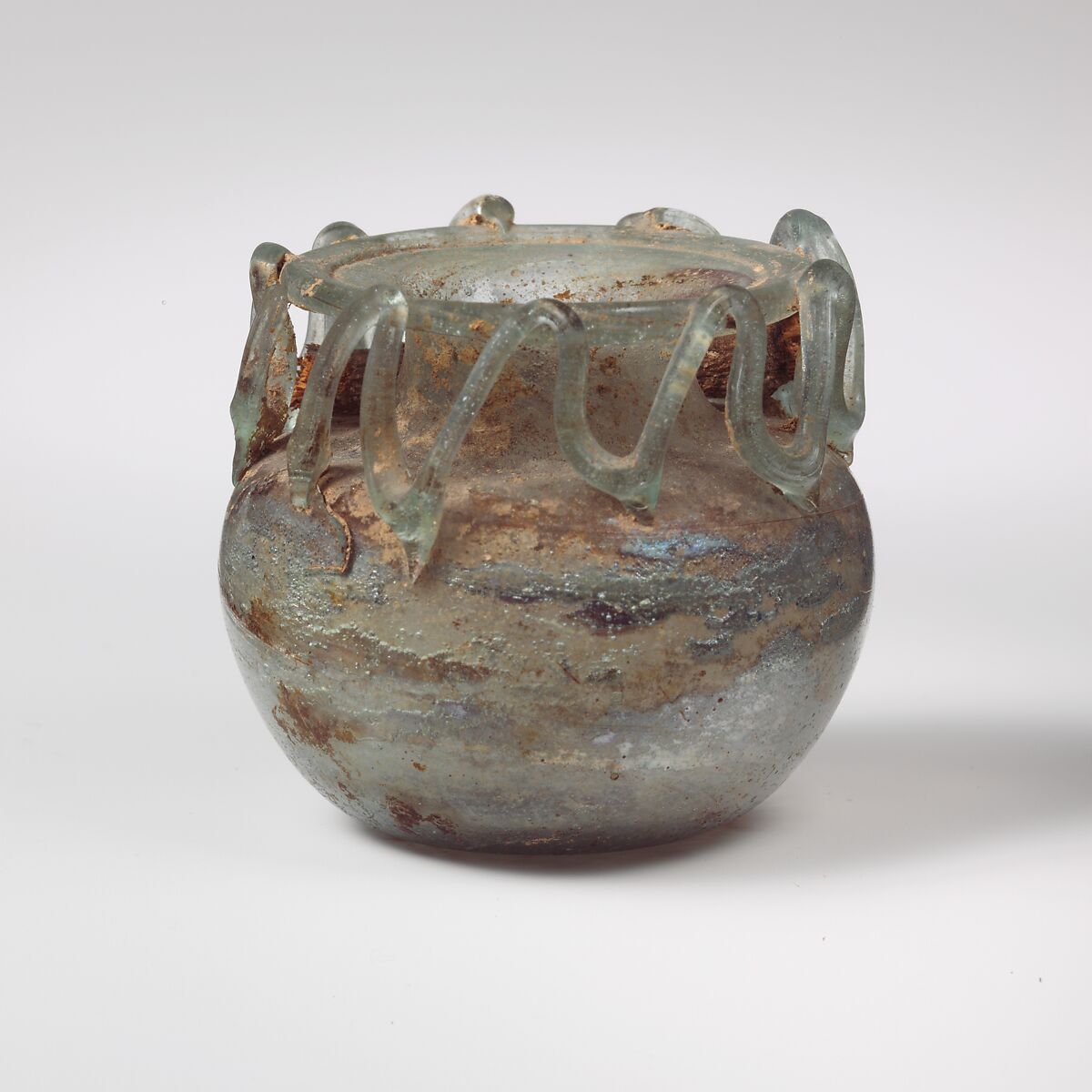 Glass jar, Glass, Roman 