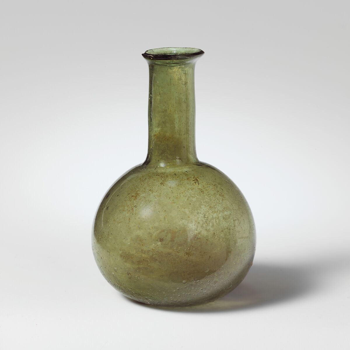 Glass perfume bottle, Glass, Roman 