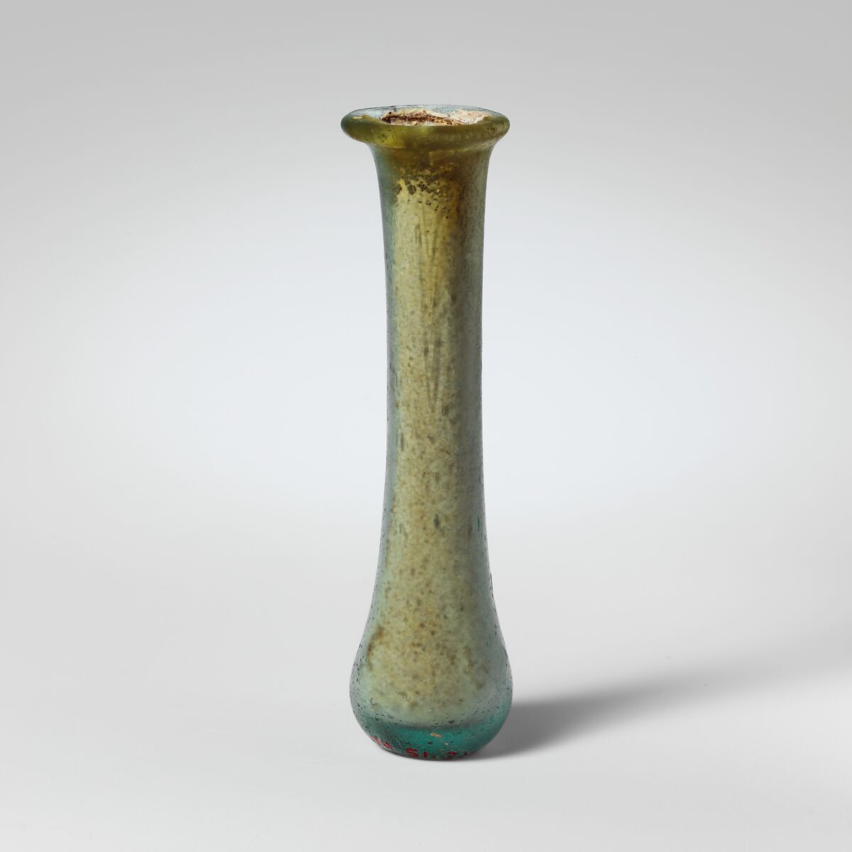 Glass perfume bottle, Glass, Roman 