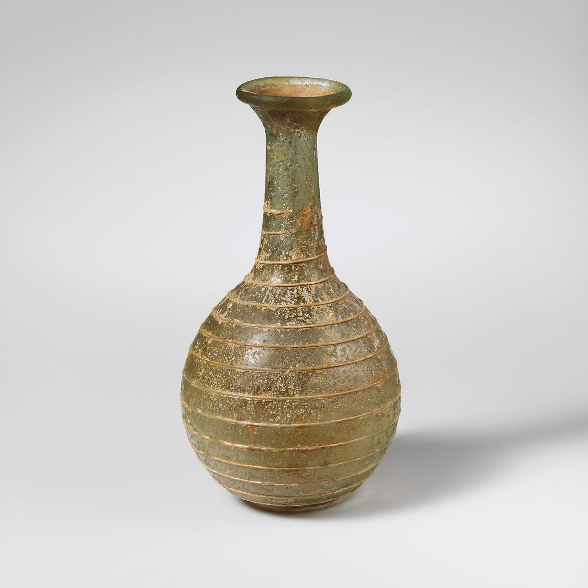 Glass perfume bottle, Glass, Roman 