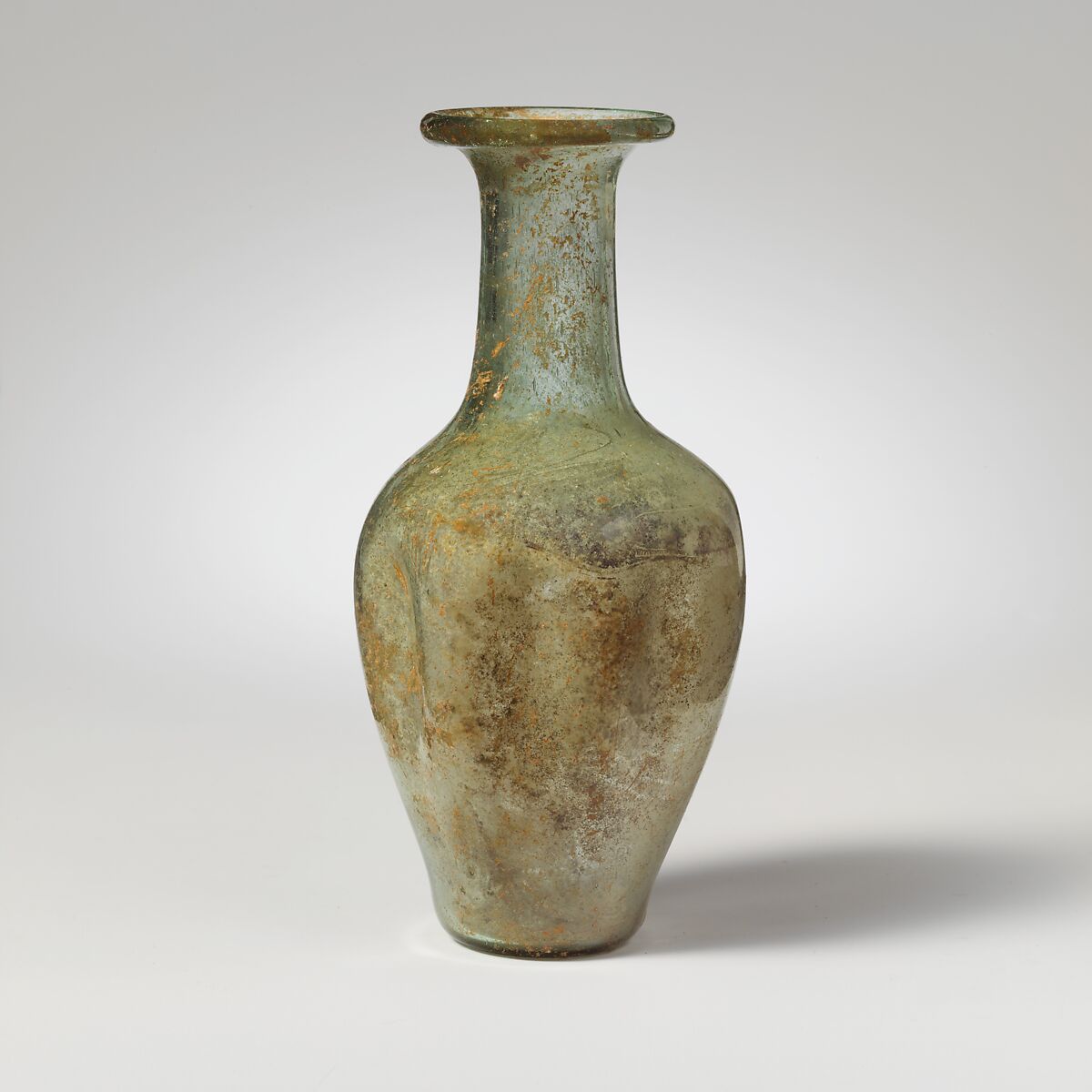 Glass flask, Glass, Roman 