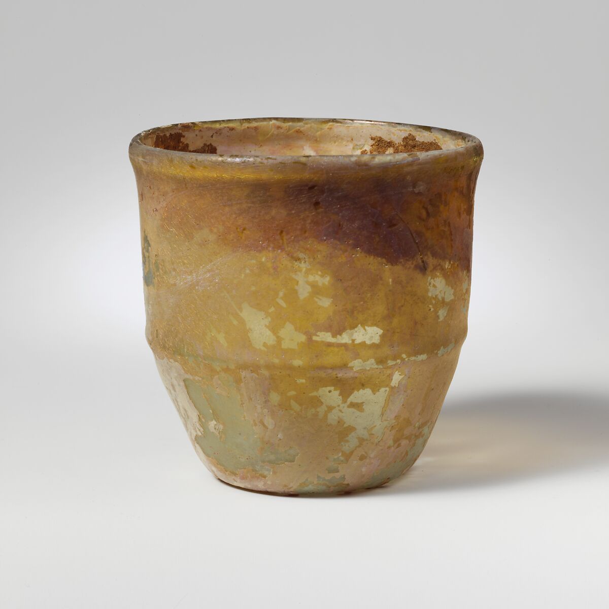 Glass cup, Glass, Roman 