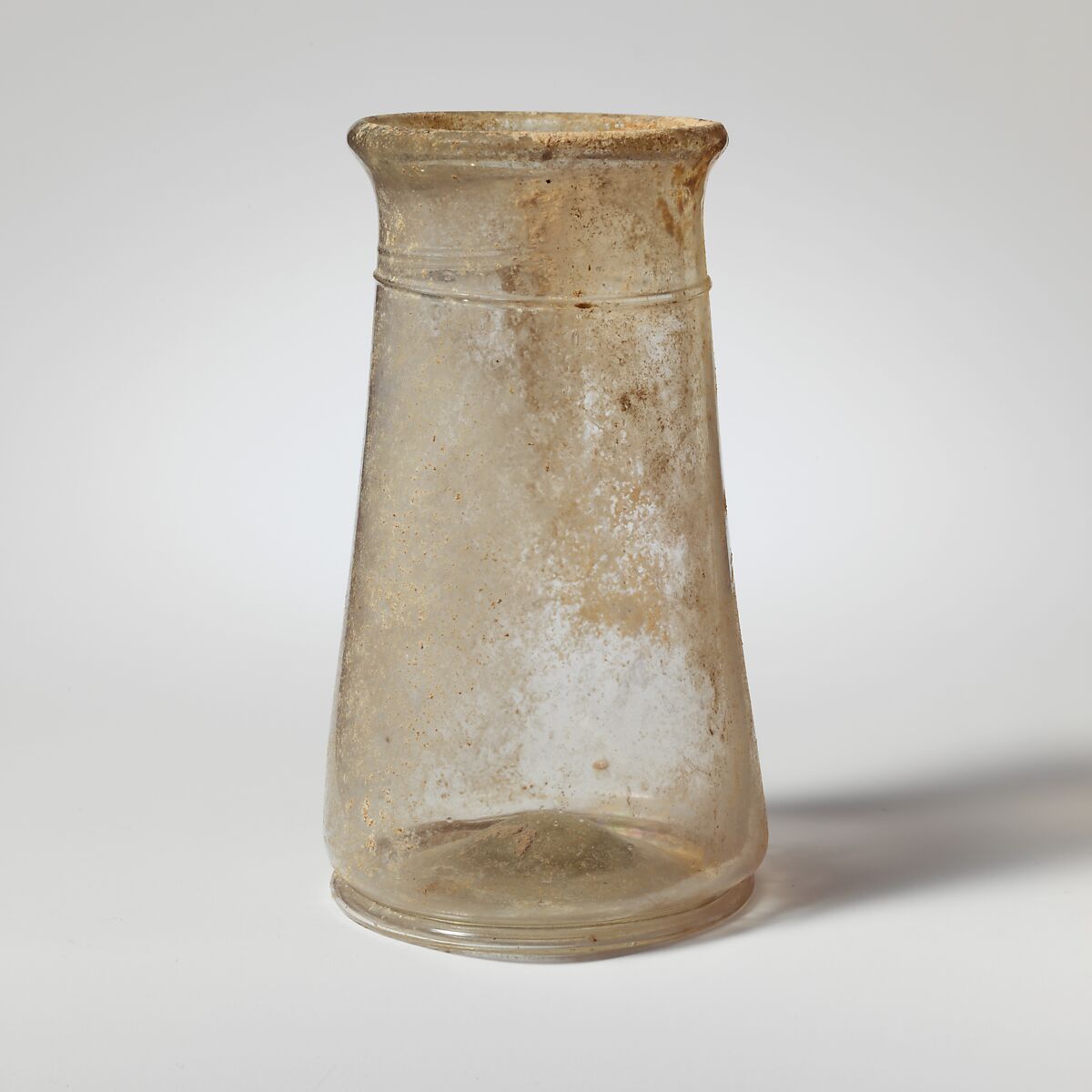 Glass jar, Glass, Roman 