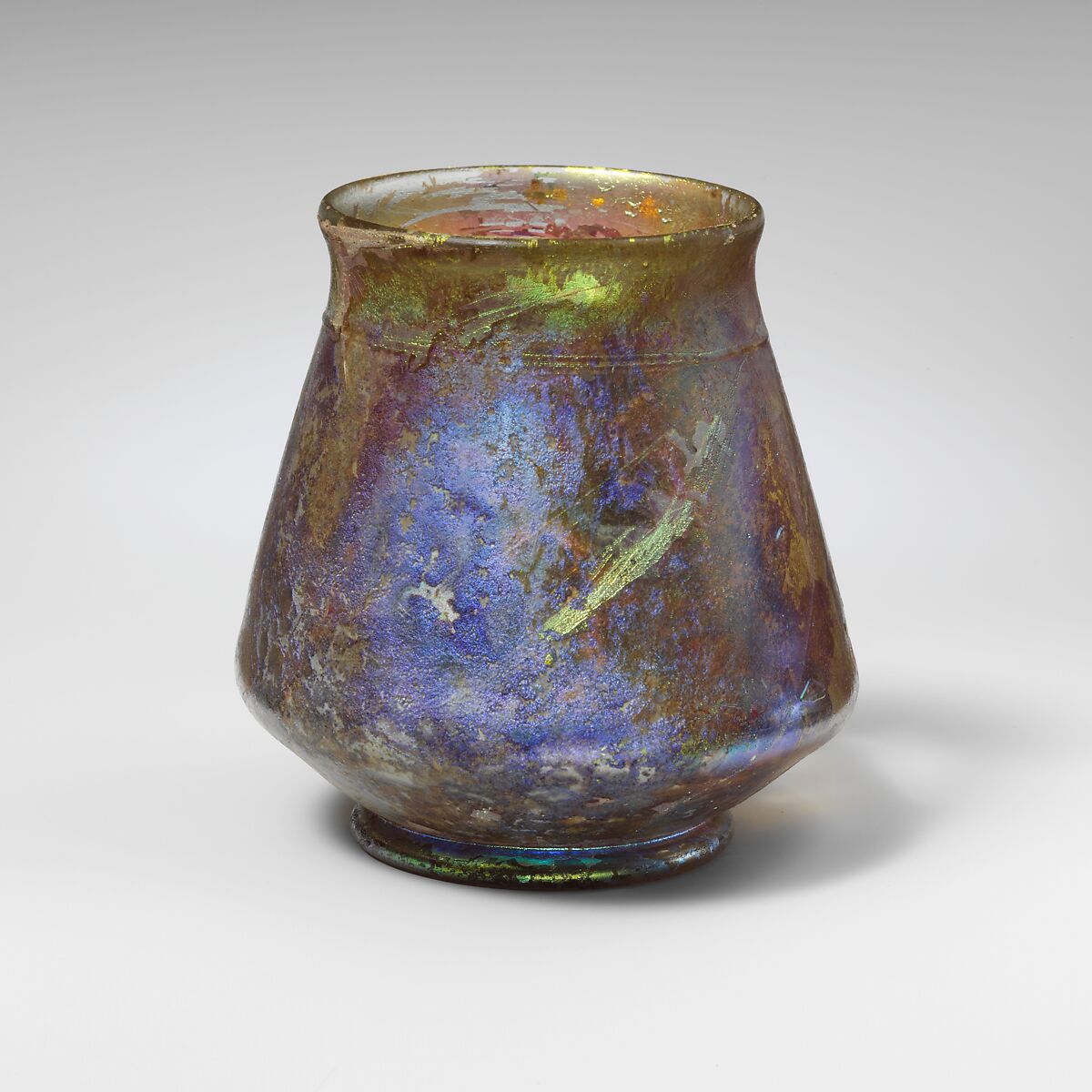 Glass cup, Glass, Roman 