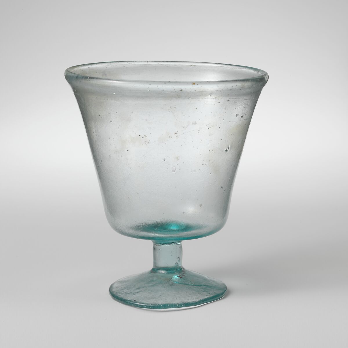 Glass goblet, Glass, Roman 