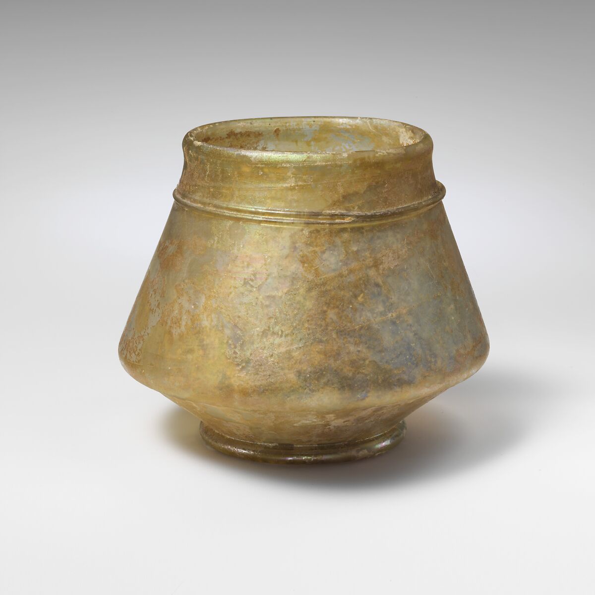 Glass cup, Glass, Roman 