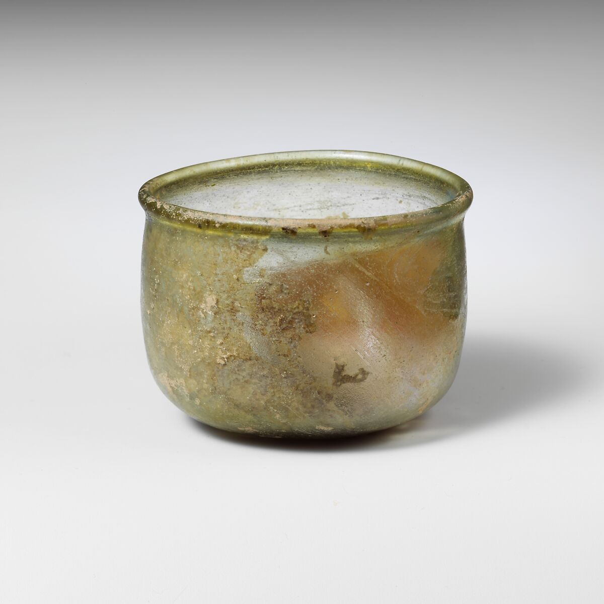 Glass cup, Glass, Roman 