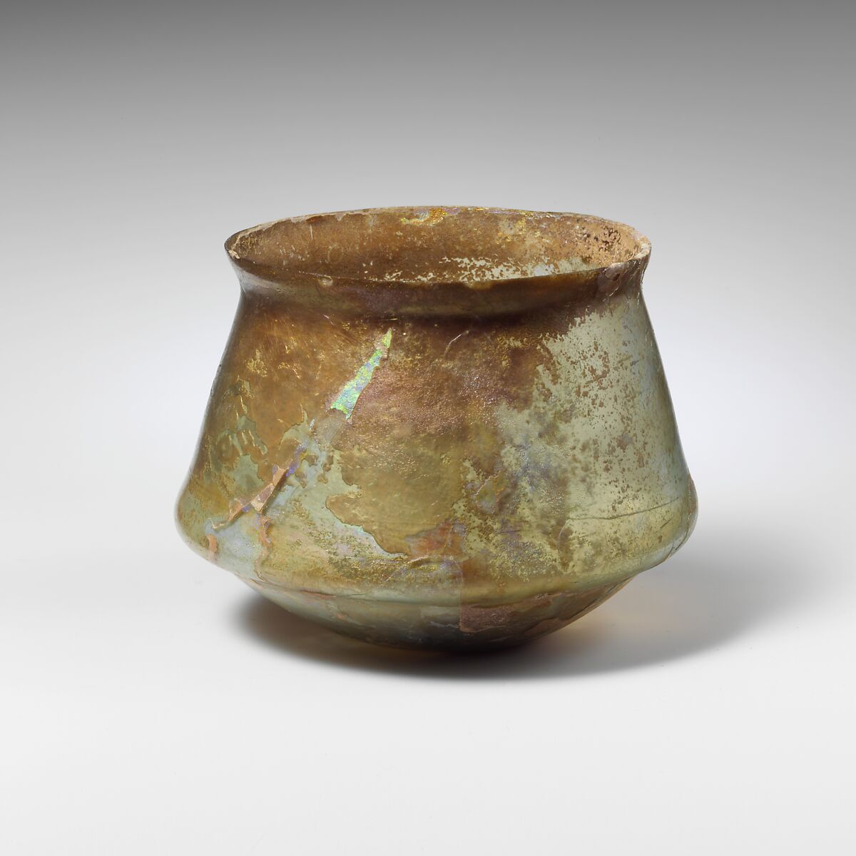 Glass cup, Glass, Roman 