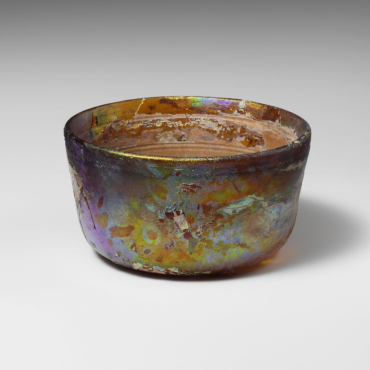 Glass bowl, Glass, Roman