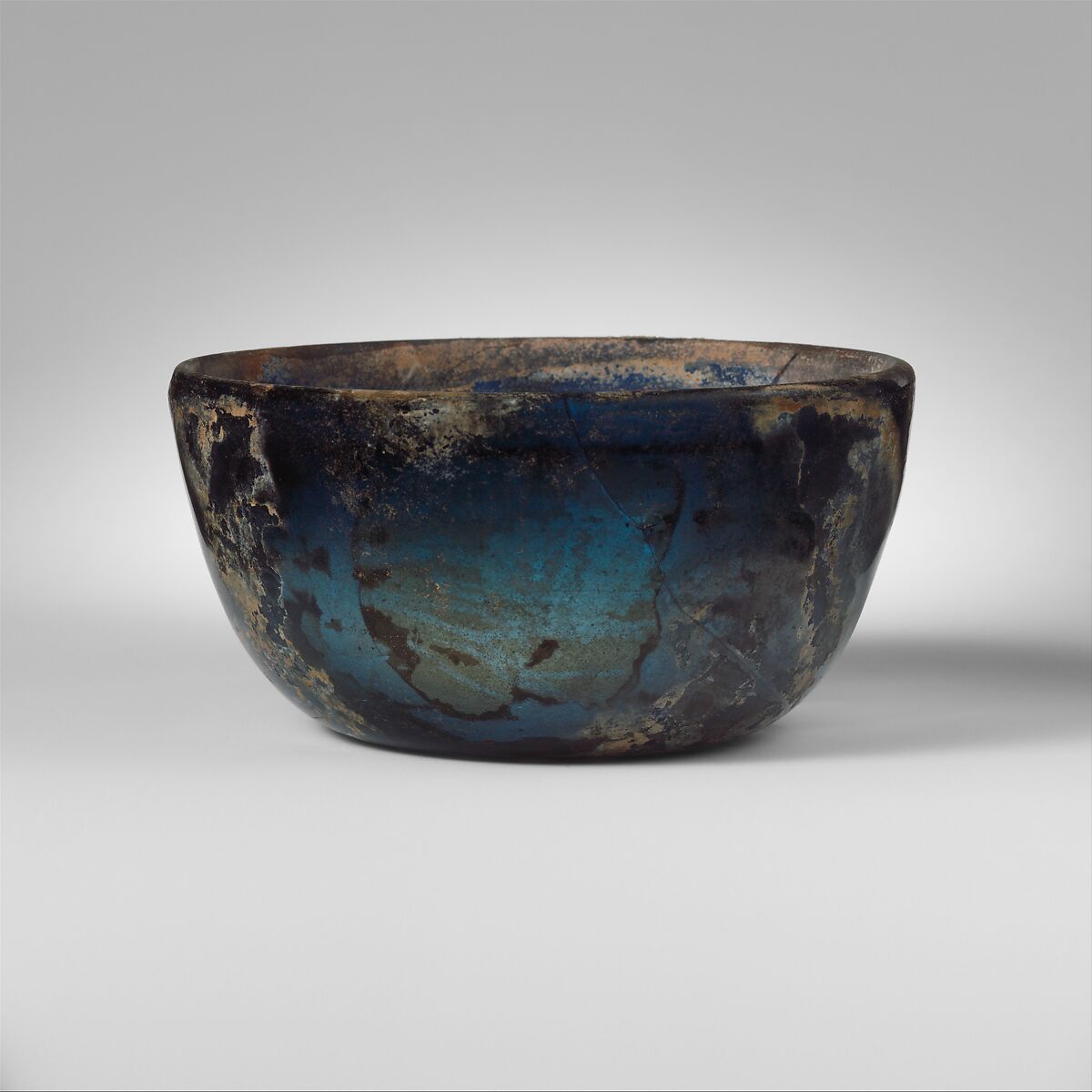 Glass bowl, Glass, Roman