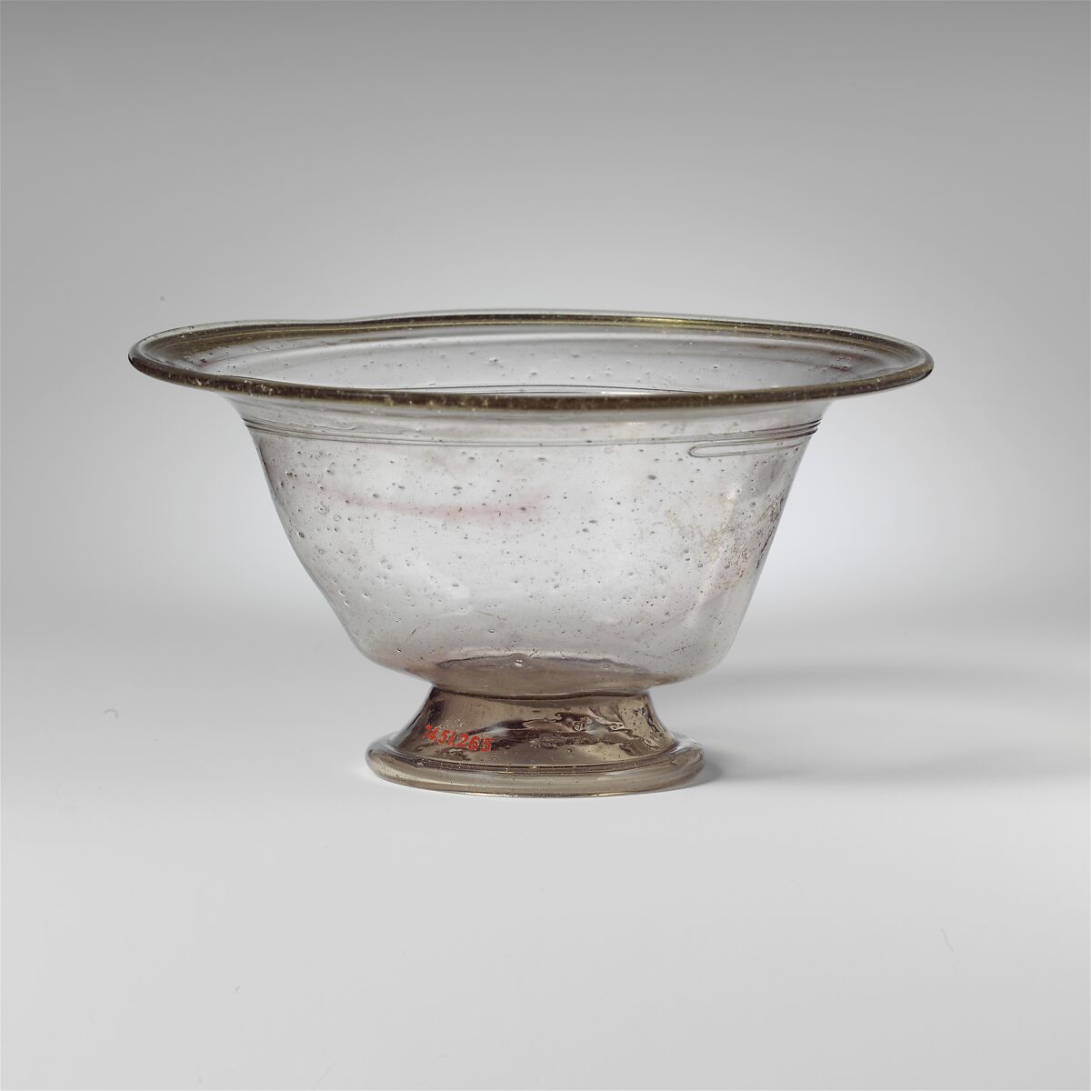 Glass bowl, Glass, Roman 